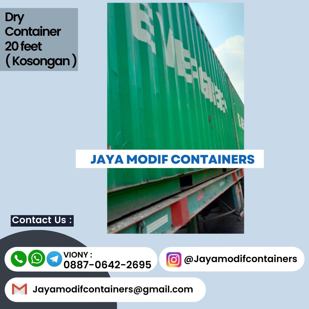 Container Dry/Storage 20 Feet 24jt