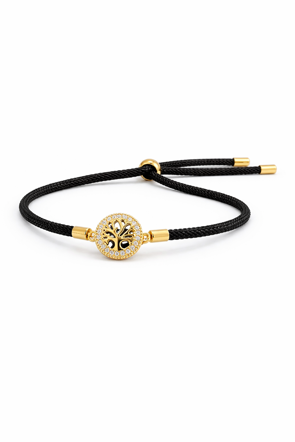 Pulseira de aço Medalha Árvore da Vida