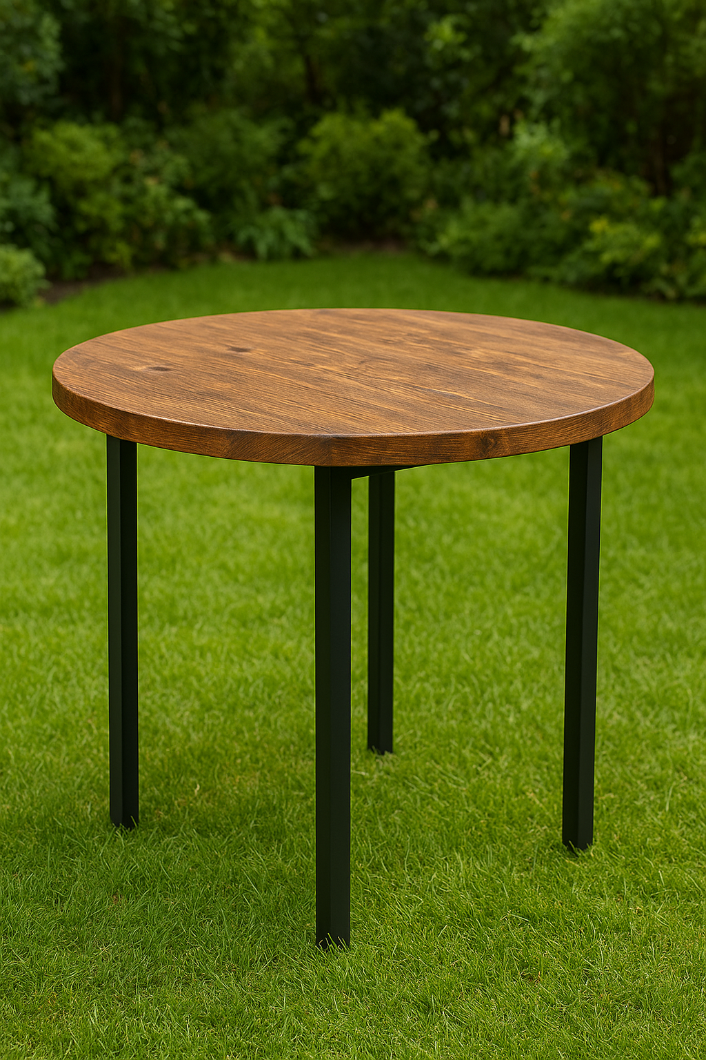 Mesa Rústica Premium para Eventos Exclusivos Redonda