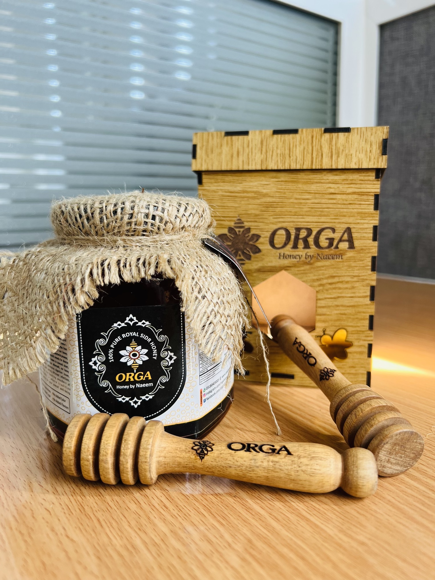 Royal Sidr (Beri) honey  1KG - OrgaHoney (خالص بیری کا شہد (عسل السدر