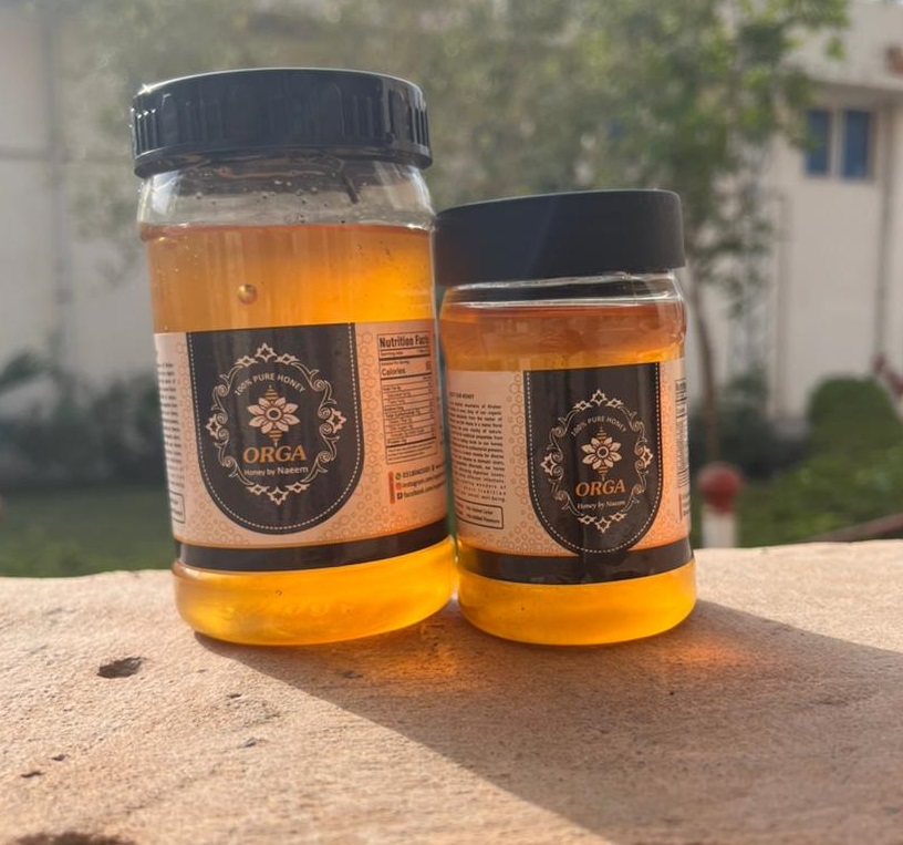 Orga Natural Orange Blossom Honey - 1000gm