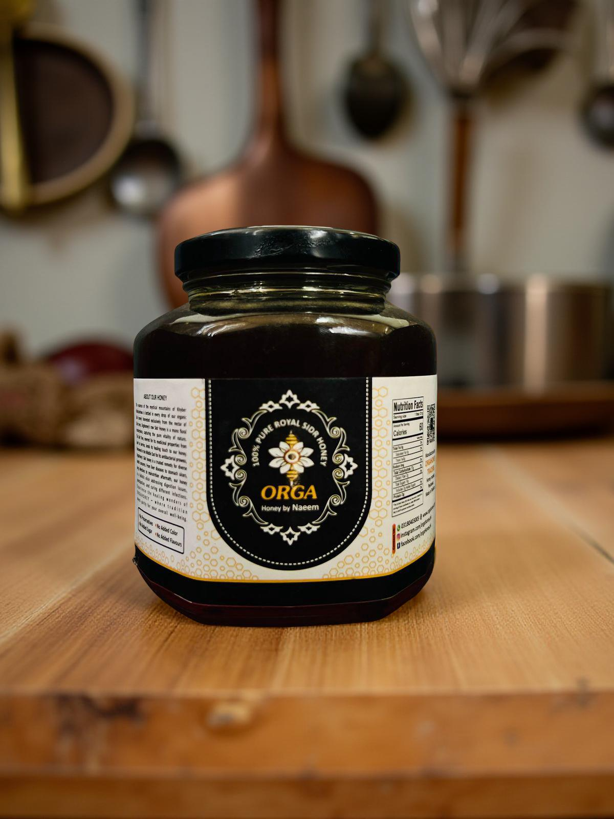 Royal Sidr (Beri) honey 250gm  - OrgaHoney (خالص بیری کا شہد (عسل السدر 