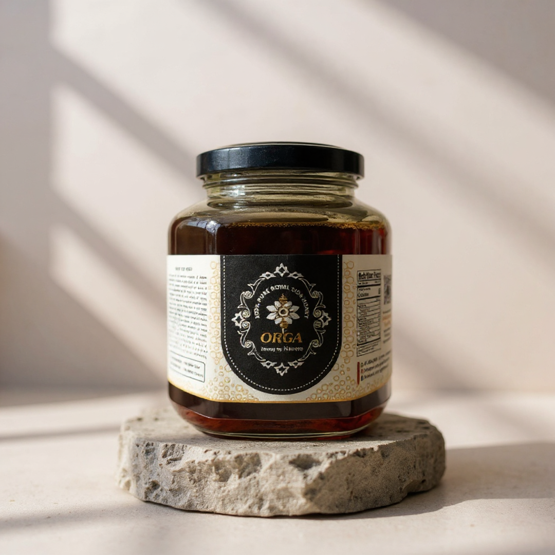 Royal Sidr (Beri) honey  500G  - OrgaHoney (خالص بیری کا شہد (عسل السدر