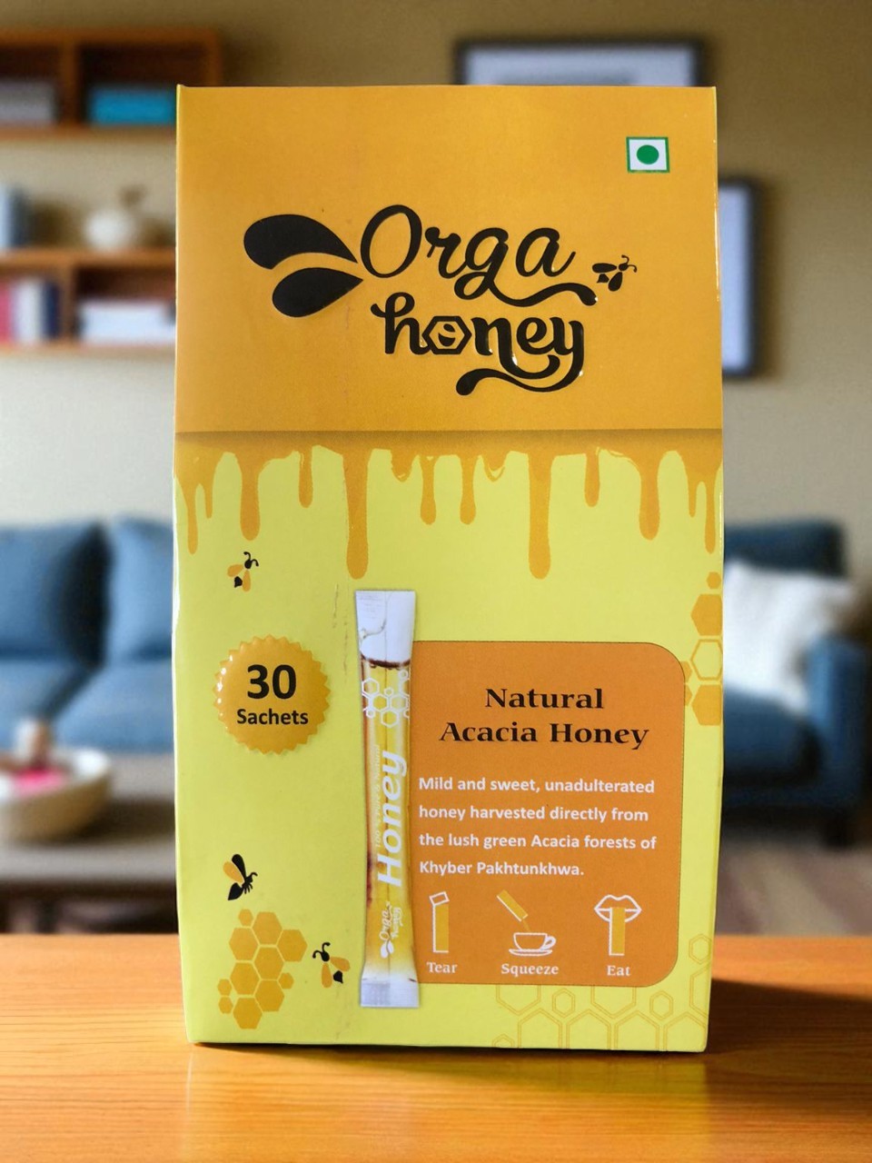 OrgaHoney Sachet Pack (30 Sachets)
