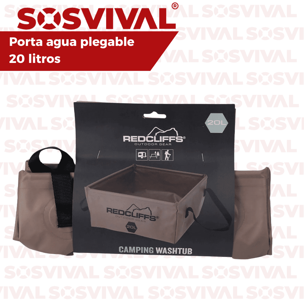 Porta Agua Plegable 20 L