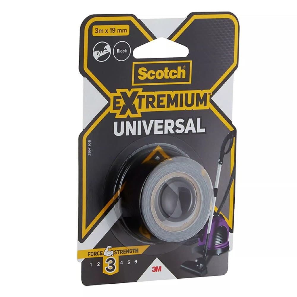 Cinta Americana Scotch® Extremium™ Negra 3 m