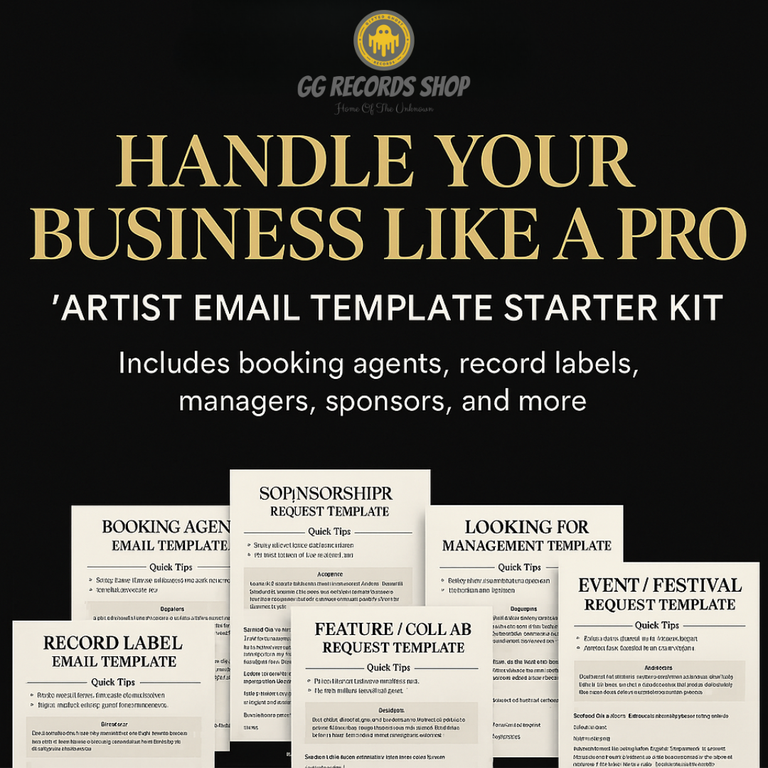 Artist Email Template Starter Kit
