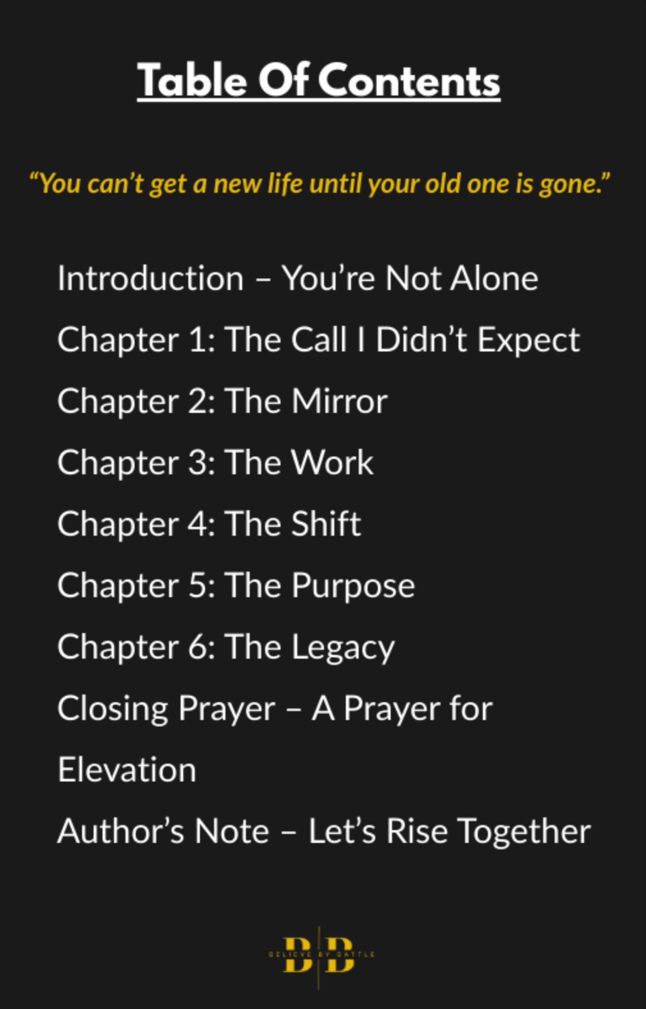 How I Turned My Pain Into Purpose