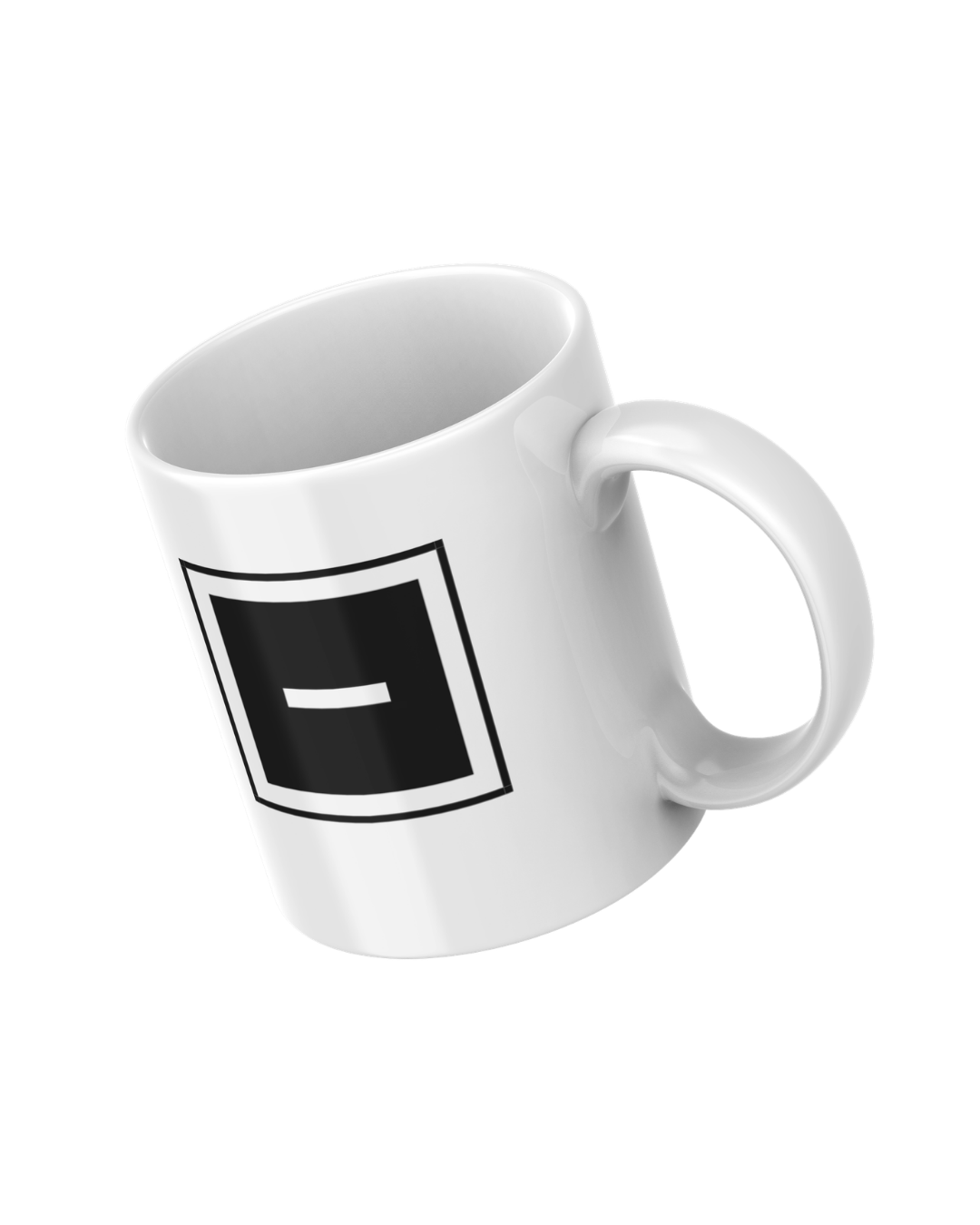 Minimalist Black Symbol Mug