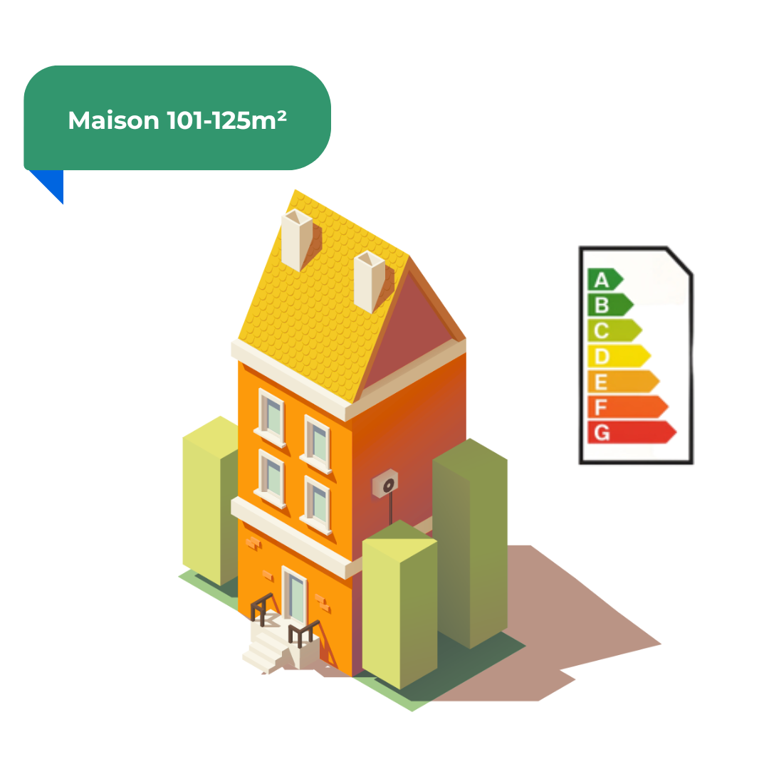 PEB - Maison de 101 à 125m²