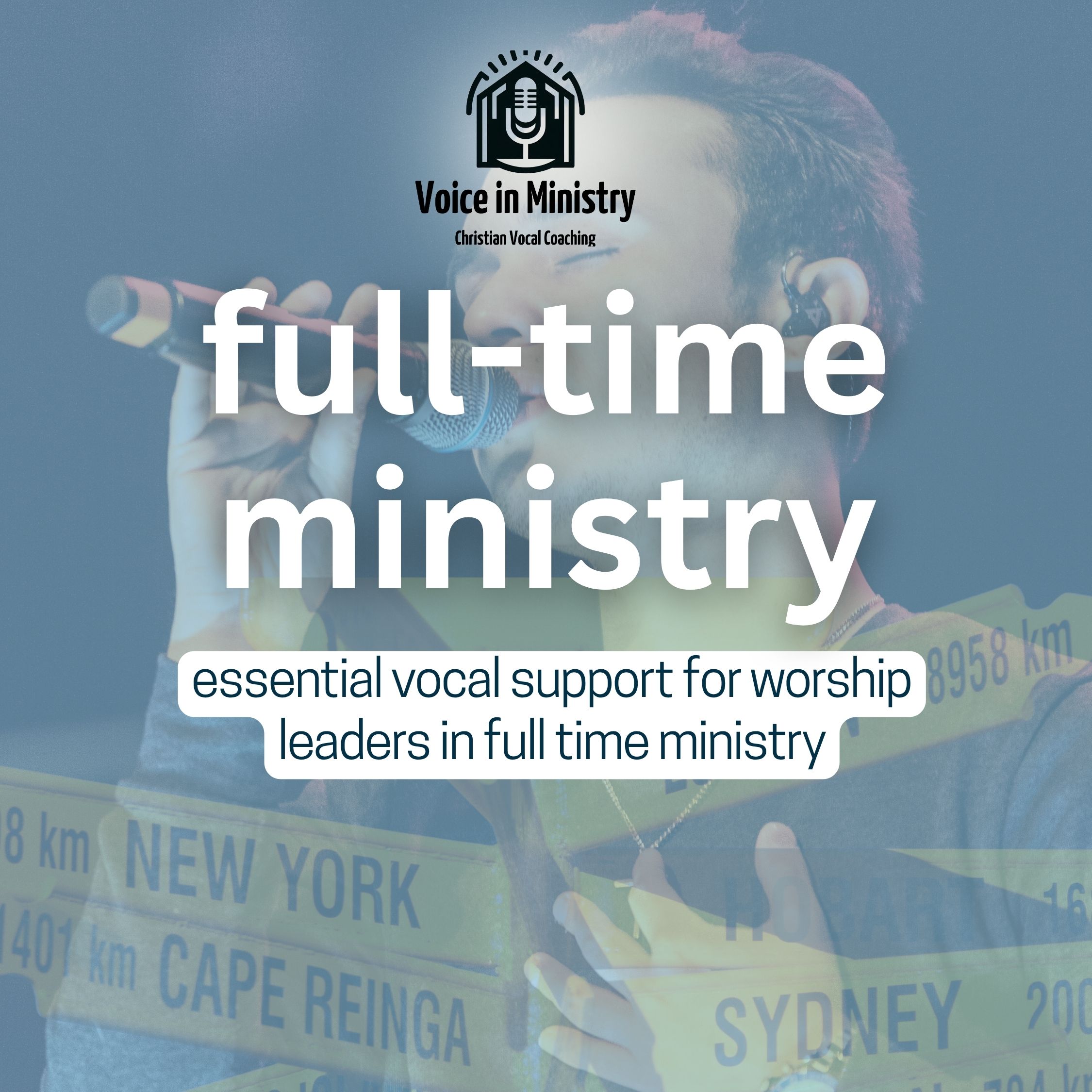 Full-Time Ministry Vocal Coaching
