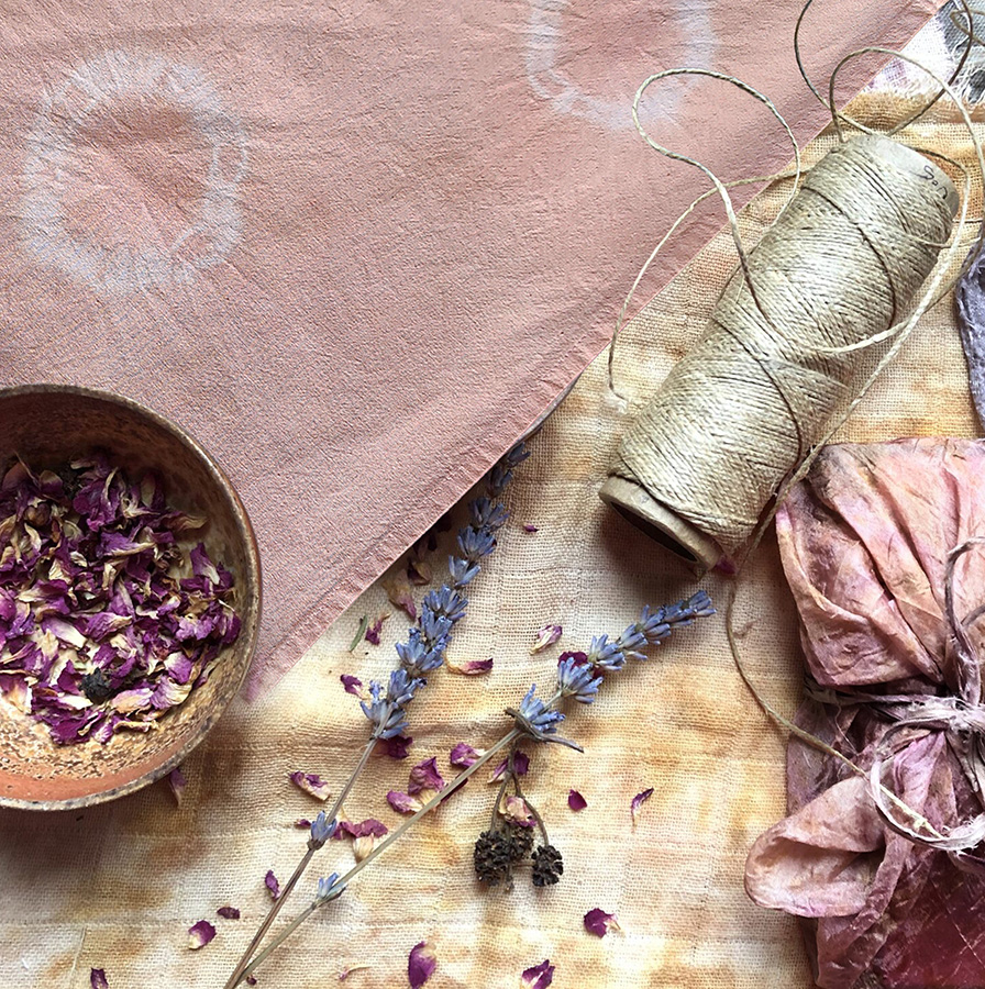 Handcrafted Ecoprint Towels