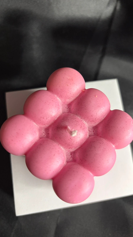 🍒🫧 Bougie Bulles – Senteur Cerise