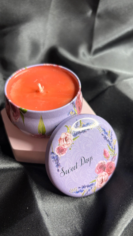 🍇 Bougie “Sweet Days” – Senteur Cranberries