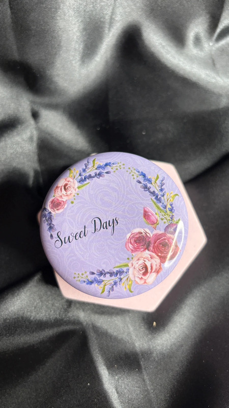 🍇 Bougie “Sweet Days” – Senteur Cranberries