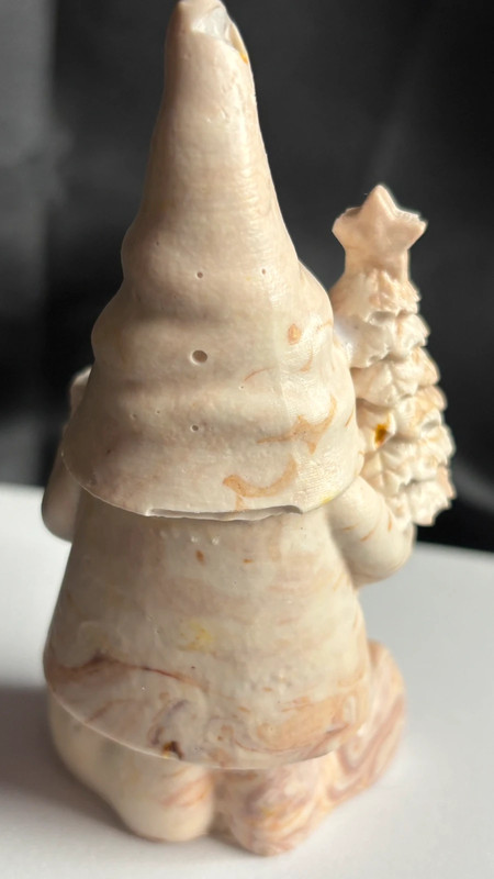 🎄 Lutin en Jesmonite – Teinte Rosée