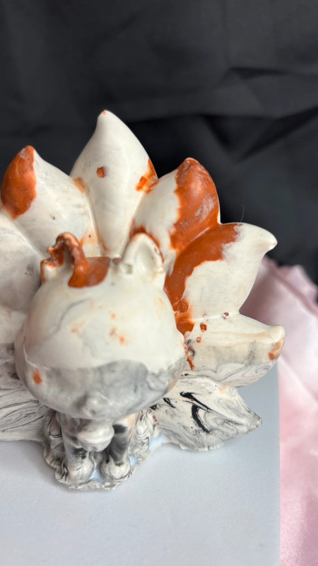 🐿️ Écureuil en jesmonite – Création artisanale