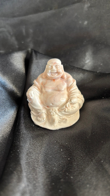 🧘‍♂️ Bouddha en jesmonite – Crème