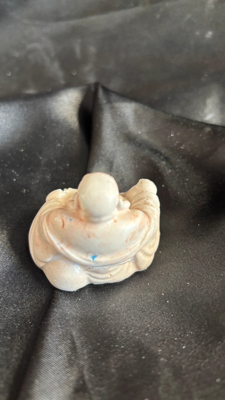🧘‍♂️ Bouddha en jesmonite – Crème