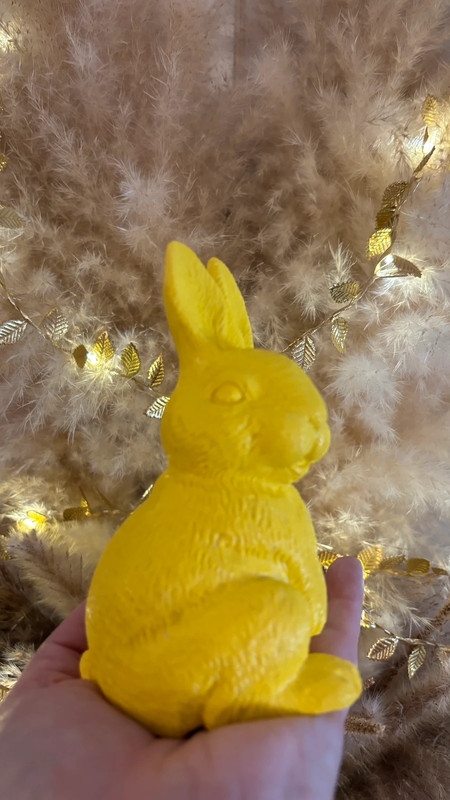 đ Lapin en jesmonite â Fait main