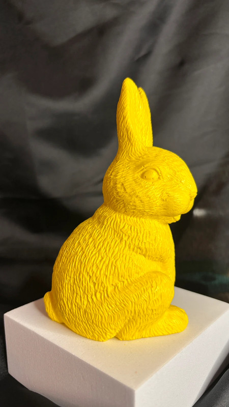 🐇 Lapin en jesmonite – Fait main
