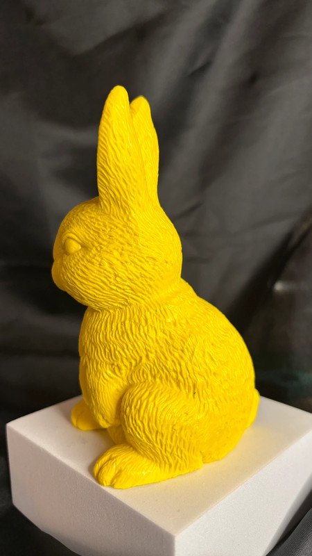 🐇 Lapin en jesmonite – Fait main