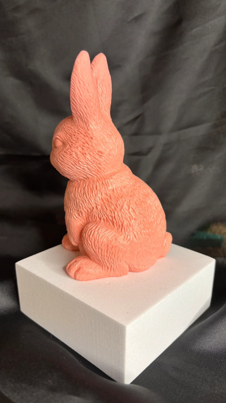 🐇 Lapin en jesmonite – Fait main