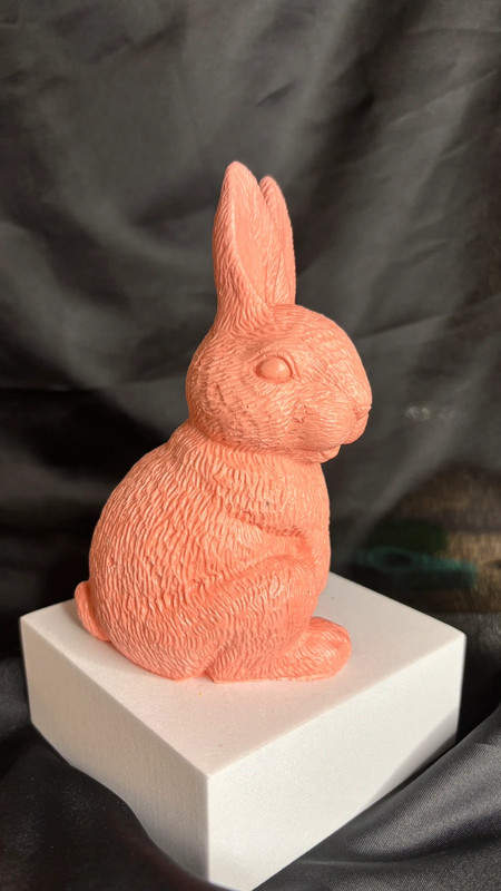 🐇 Lapin en jesmonite – Fait main
