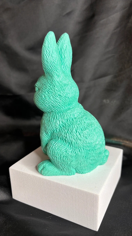 🐇 Lapin en jesmonite – Fait main