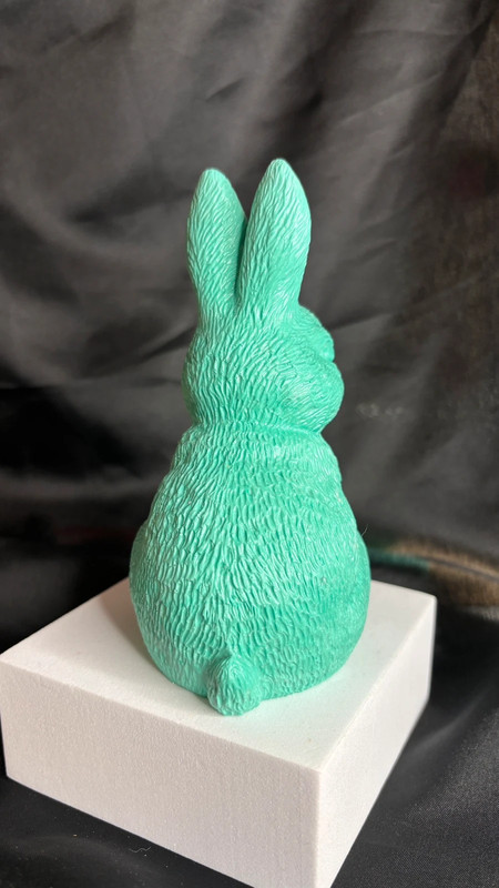 🐇 Lapin en jesmonite – Fait main