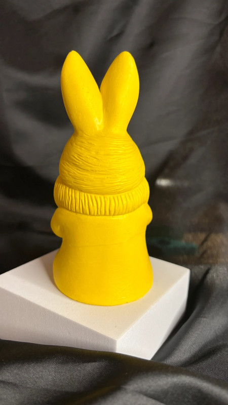 🐰 Gnome de Pâques en jesmonite – Fait main