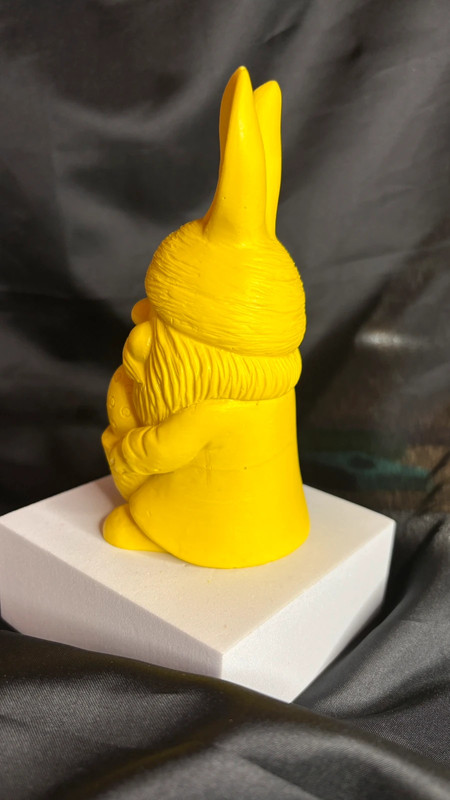 🐰 Gnome de Pâques en jesmonite – Fait main