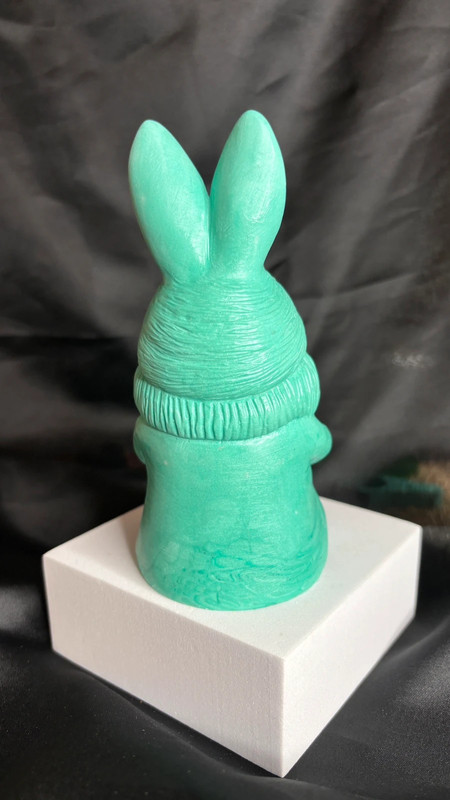 🐰 Gnome de Pâques en jesmonite – Fait main