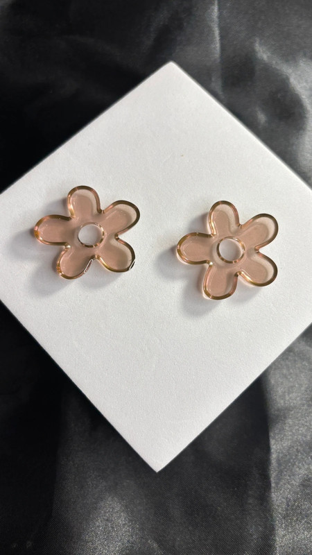 Pampilles en résine époxy – Accessoires pour boucles d’oreilles anneaux