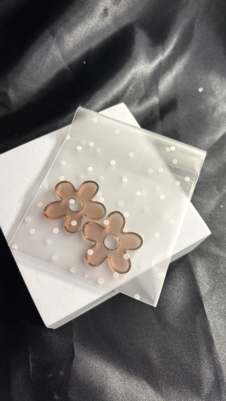 Pampilles en résine époxy – Accessoires pour boucles d’oreilles anneaux