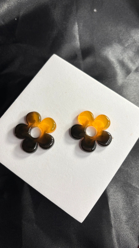 Pampilles en résine époxy – Accessoires pour boucles d’oreilles anneaux