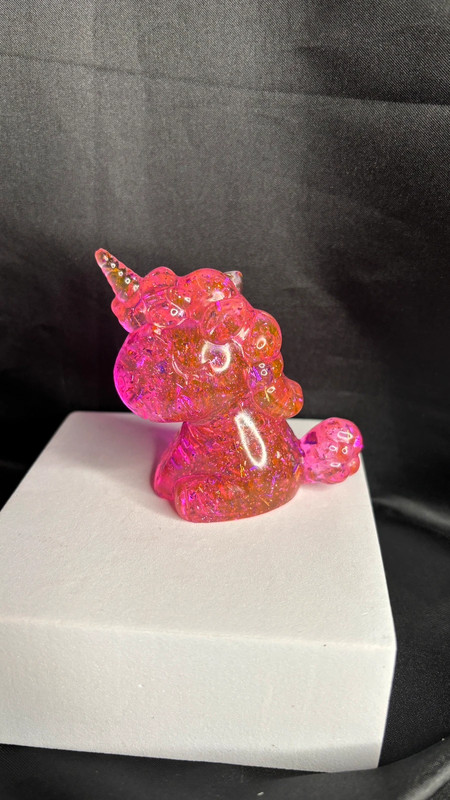 Licorne en résine époxy – Fait main