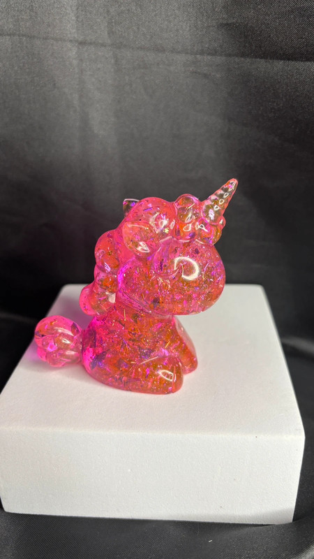 Licorne en résine époxy – Fait main