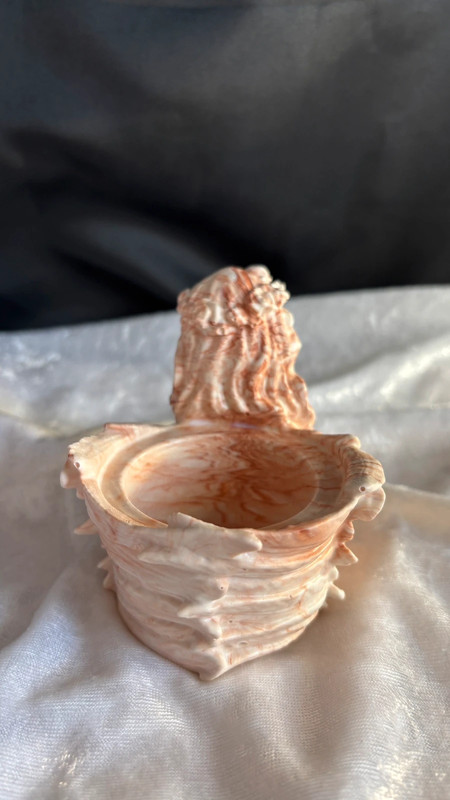 🕊️ Pot Ange en Jesmonite – Fait Main avec Petits Défauts