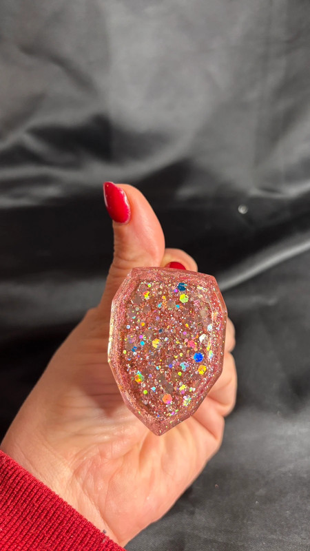 🟪 Rond de serviette en résine époxy – Fait main