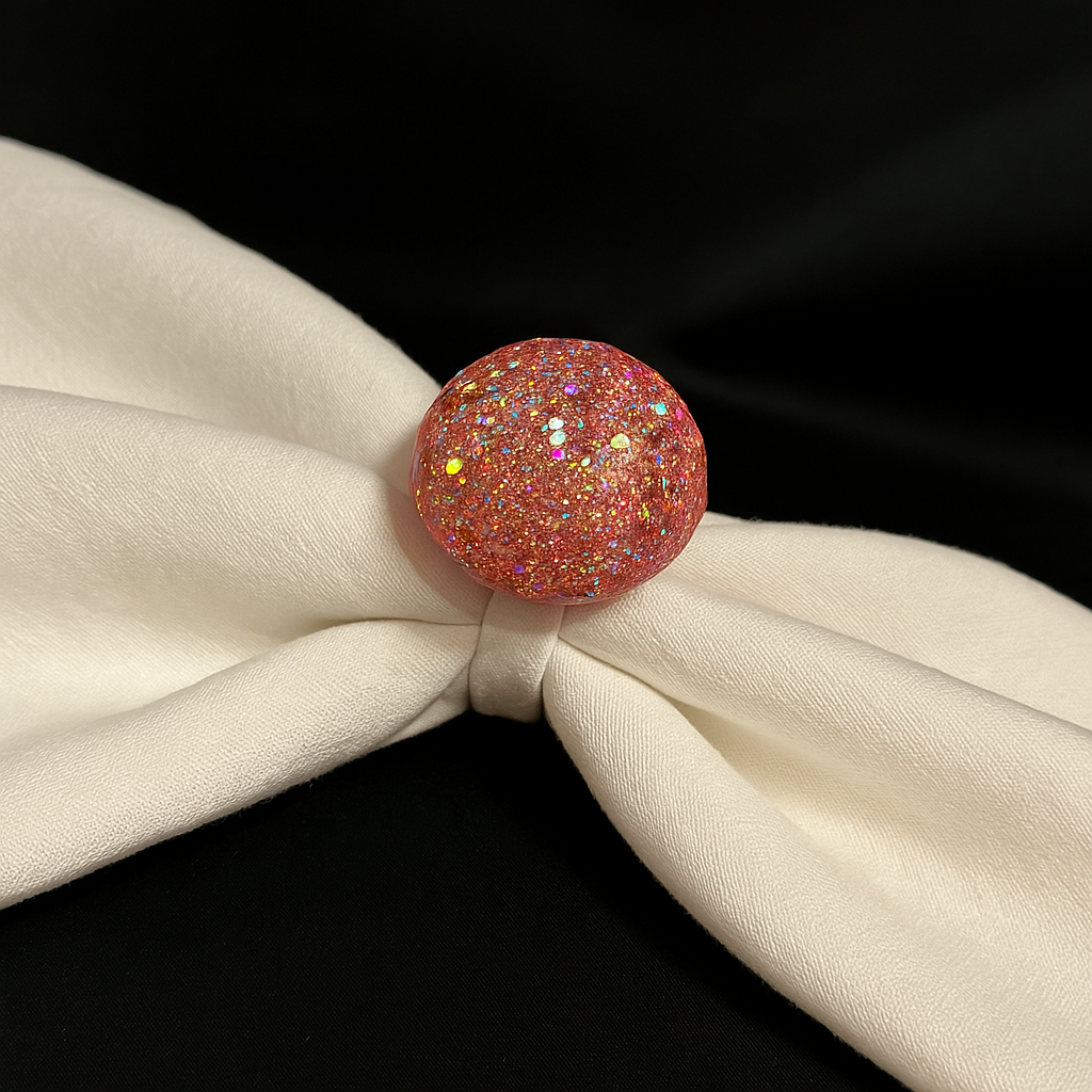 đȘ Rond de serviette en rĂ©sine Ă©poxy â Fait main