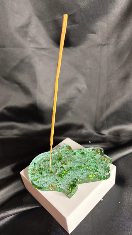 Porte-encens Main de Fatma en résine époxy – Fait main