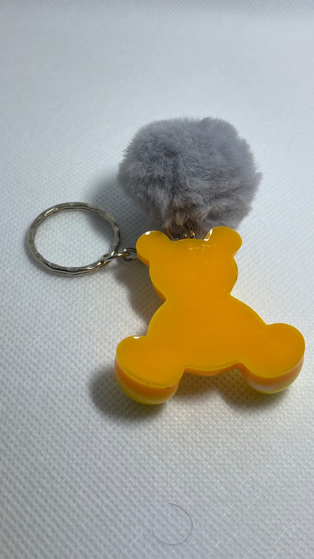 🧸 Ourson en Résine Époxy – Fait Main