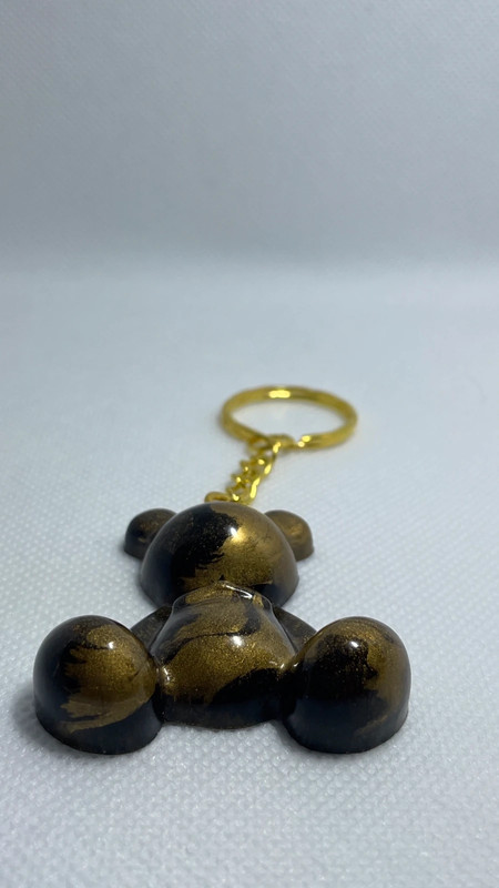 🧸 Ourson en Résine Époxy – Fait Main