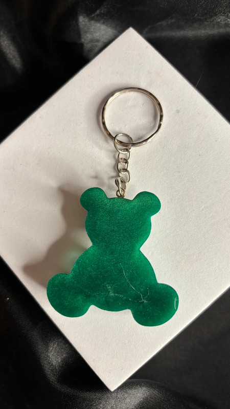 🧸 Ourson en Résine Époxy – Fait Main