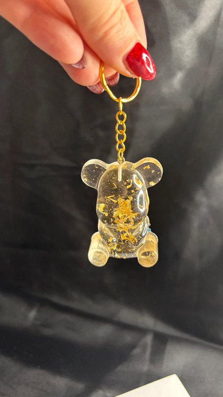 🧸 Ours en Résine Époxy – Fait Main