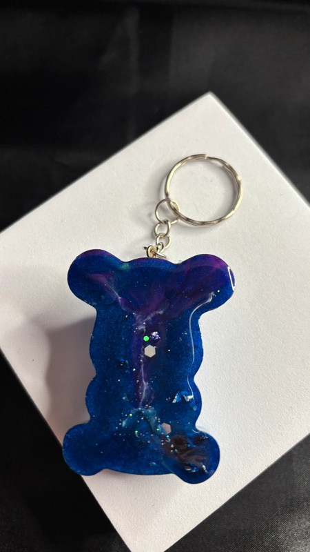 🧸 Ours en Résine Époxy – Fait Main