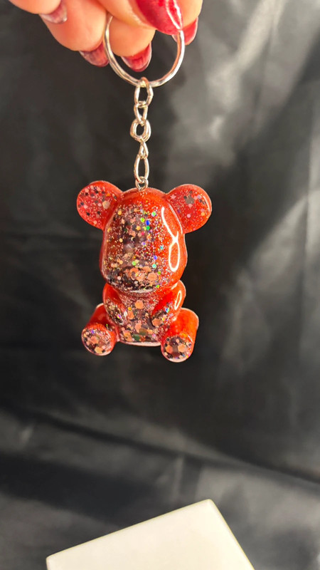🧸 Ours en Résine Époxy – Fait Main