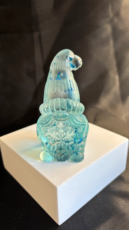 Gnome en résine époxy – Fait main