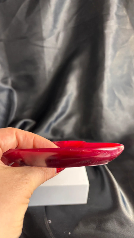 💖 Vide-Poche Cœur en Résine Époxy – Fait Main